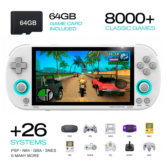 Retro Handheld Console – 10,000+ Classic Games
