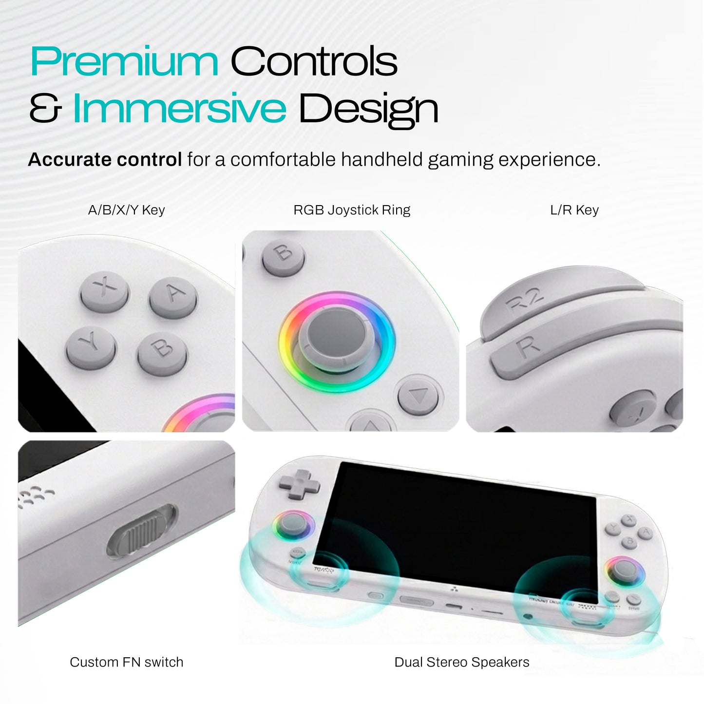 Retro Handheld Console – 10,000+ Classic Games